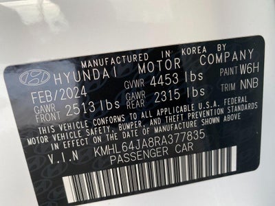 2024 Hyundai Sonata SEL