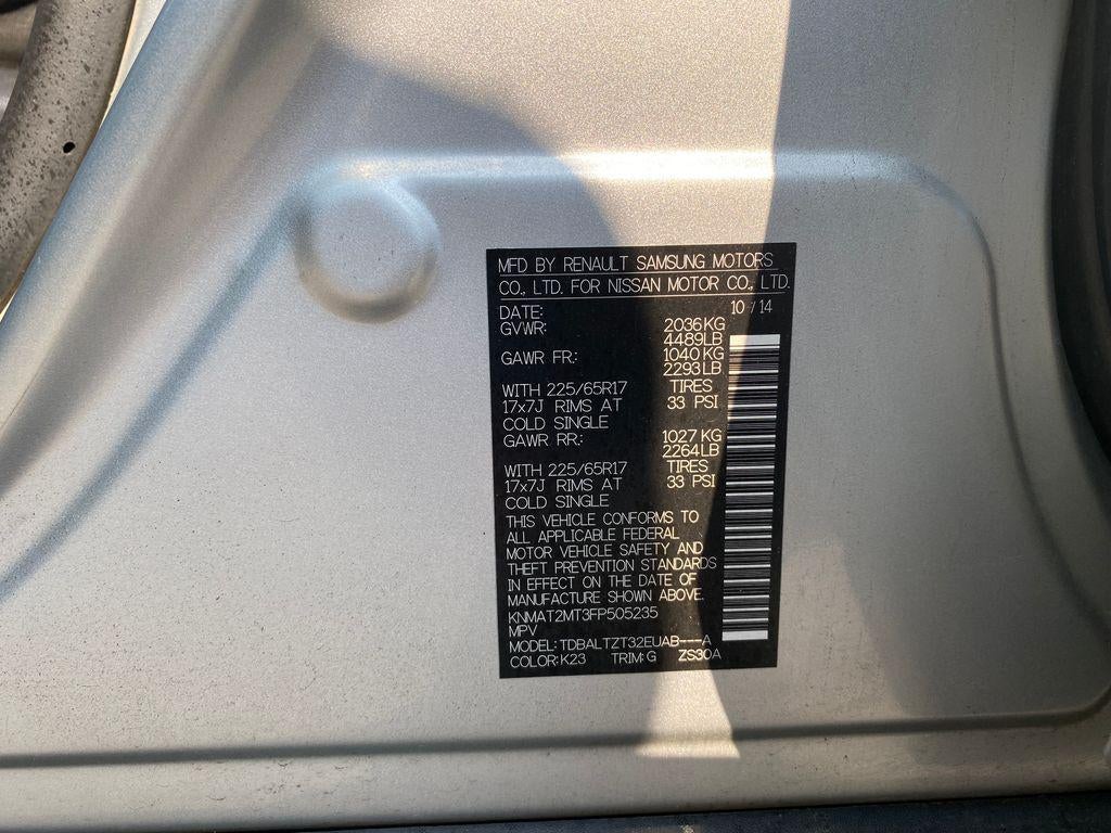 2015 Nissan Rogue SV