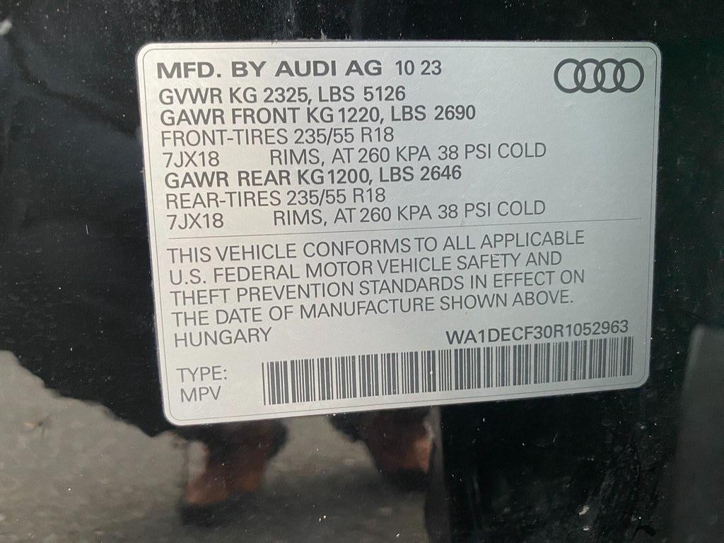 2024 Audi Q3 Premium 45 TFSI S line quattro Tiptronic