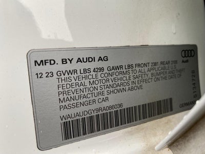 2024 Audi A3 Premium 40 TFSI Front-Wheel Drive S tronic