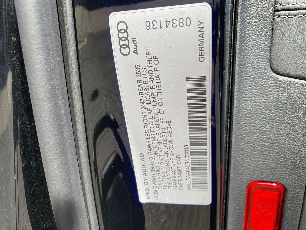 2024 Audi A4 Premium Plus 45 TFSI S line quattro S tronic