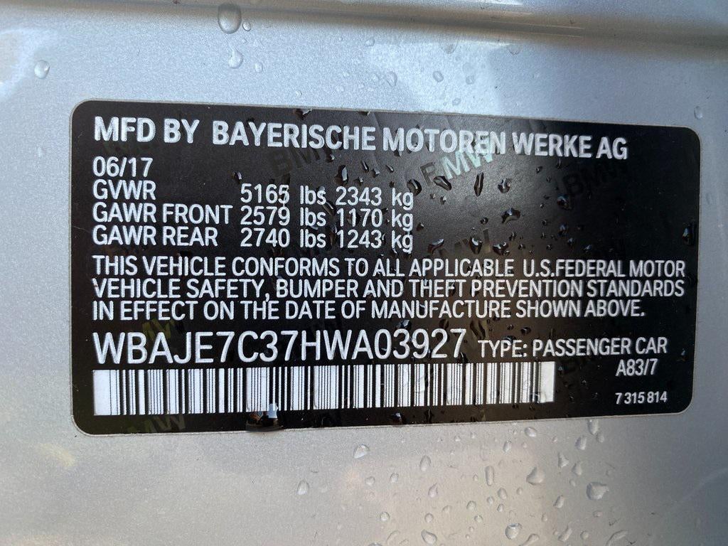 2017 BMW 540i xDrive