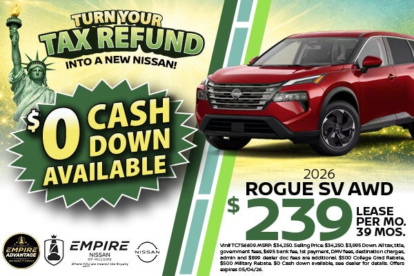 2026 Nissan Rogue SV FWD