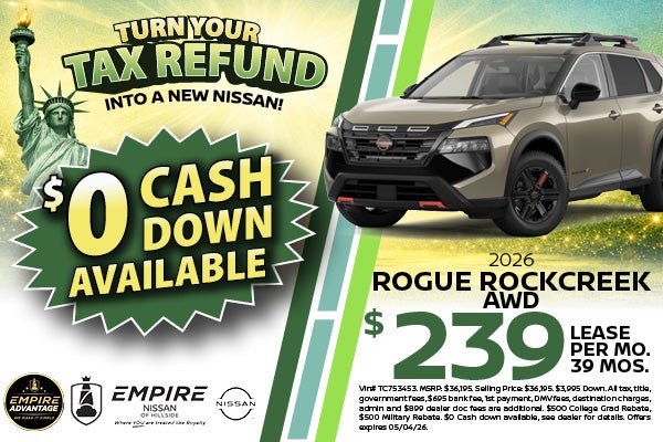 2026 Nissan Rogue RockCreek AWD