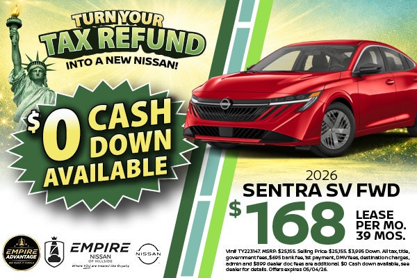 2026 Nissan Sentra SV FWD