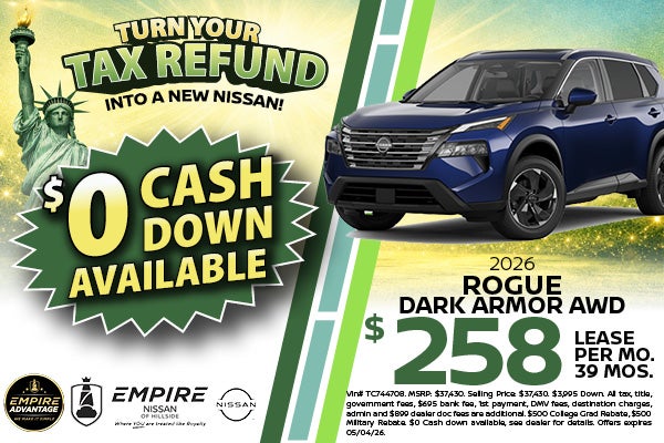 2026 Nissan Rogue Dark Armor AWD