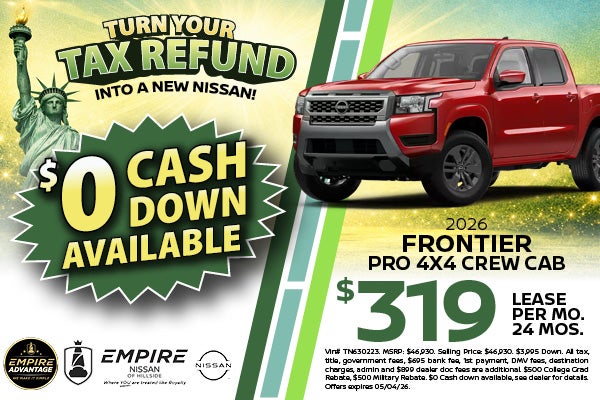 2026 Nissan Frontier Pro 4x4 Crew Cab