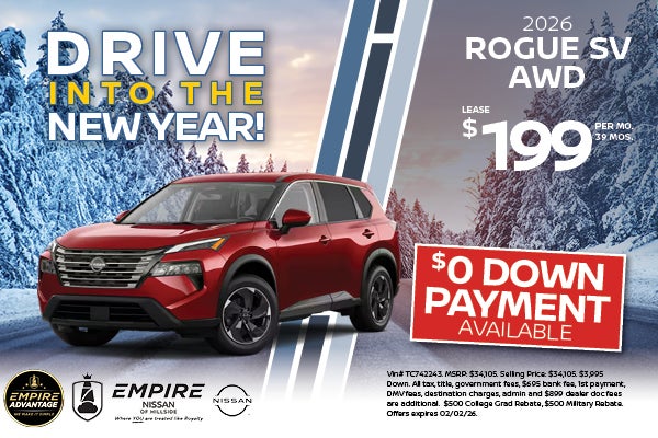 2026 Nissan Rogue SV AWD