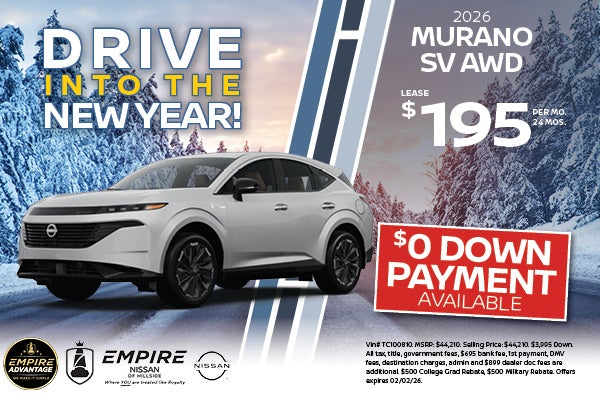 2026 Nissan Murano SV AWD