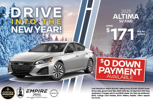 2025 Nissan Altima SV FWD