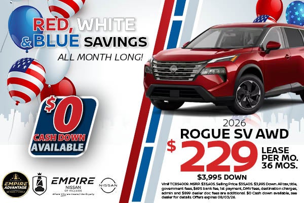 2026 Nissan Rogue SV AWD