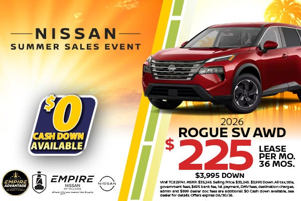 2026 Nissan Rogue SV AWD