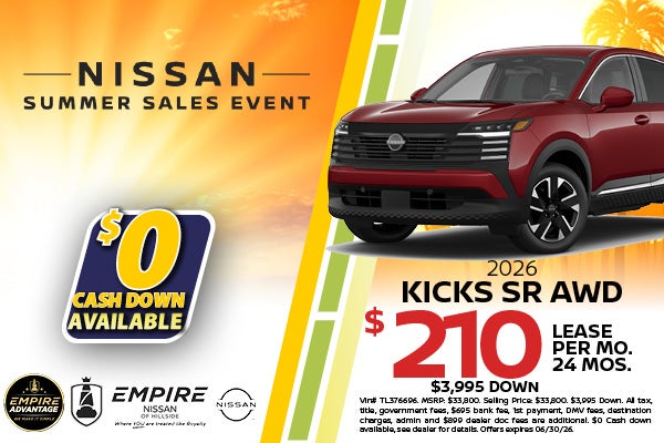 2026 Nissan Kicks SR AWD