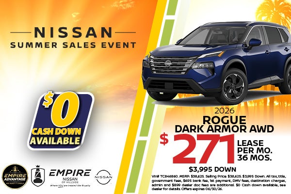 2026 Nissan Rogue Dark Armor AWD