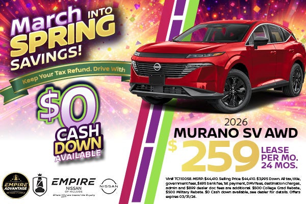 2026 Nissan Murano SV AWD