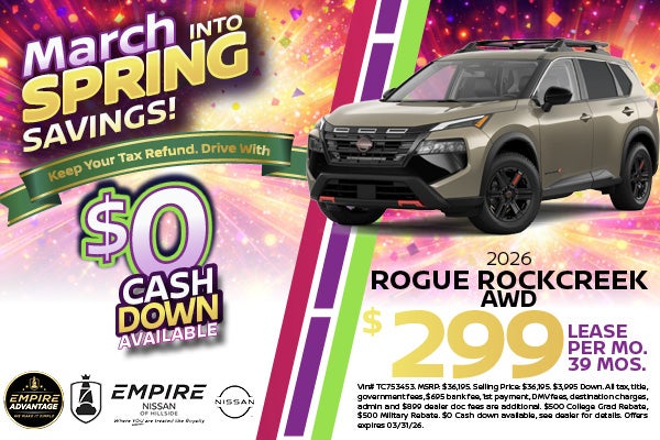 2026 Nissan Rogue RockCreek AWD