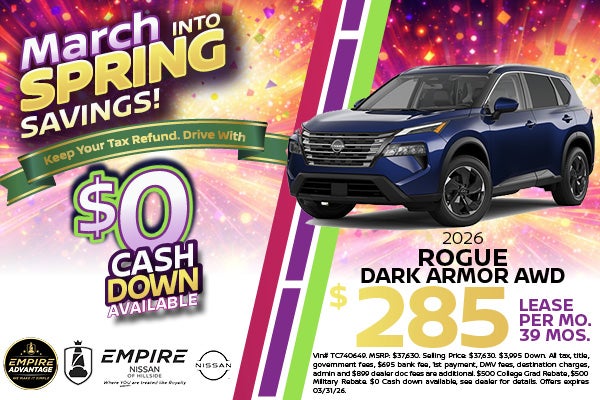 2026 Nissan Rogue Dark Armor AWD