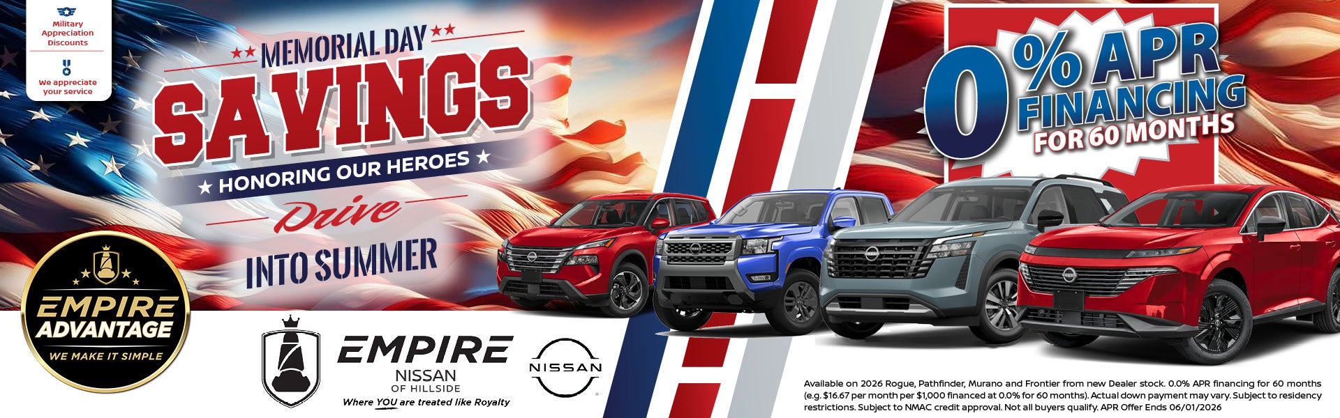 0% APR Financing 
