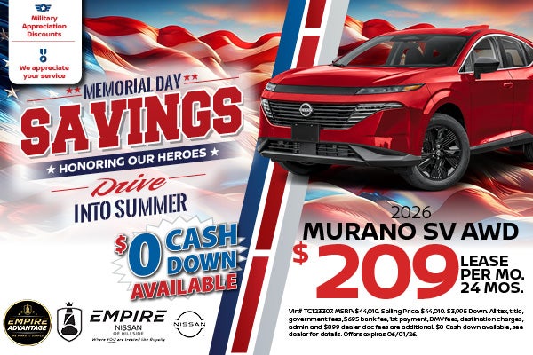 2026 Nissan Murano SV AWD