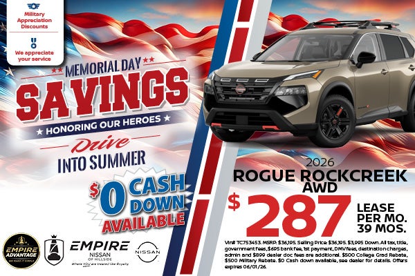 2026 Nissan Rogue RockCreek AWD