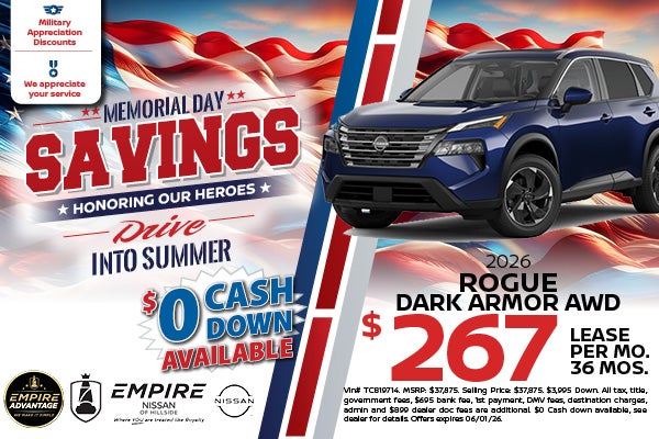 2026 Nissan Rogue Dark Armor AWD